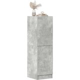 vidaXL Kuhinjska omarica betonsko siv 38x41,5x131,5 cm inž. les | Shoptok.si