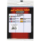 ETIKETE SLEP 73X37MM PK10L MARKIN 10048 BLISTER | Shoptok.si