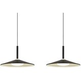 Globo 15635S-3 - LED luster na sajli LAMPONE LED/24W/230V 4000K crna | Eponuda.com