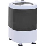 Mini perilica rublja s jednim kadom 2,6 kg Crna i bijela | shoptok.hr