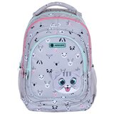 Astrabag ranac đački anatomski 3zipa AB330 kitty the cute 502023070 sivi Cene