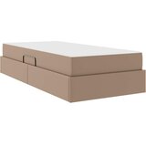 Krevet s madracem i skladištem 2 pcs Boja cappuccina Koža | shoptok.hr