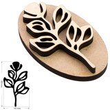 Rosa TALENT Drveni pečat br. 13 Botanički 4,6x8 cm | Eponuda.ba