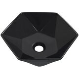  Umivaonik 41 x 36,5 x 12 cm keramički crni | shoptok.hr