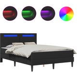  Krevetna konstrukcija Crna 120 x 190 cm Umjetna koža | shoptok.hr