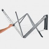 Brabantia stenski sušilnik za perilo WALLFIX , 24 m | Shoptok.si