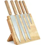 set nožev z magnetnim stojalom, 5 kos