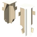 Egger Notranji vogalnik Cubical (Bela, 2 kos) | Shoptok.si