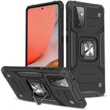 Wozinsky Ohišje Ring armor za Samsung Galaxy A72 4G - Črna Cene