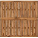  Stolić za kavu Prirodna 100 x 100,5 x 45 cm Čvrsto drvo akacije | shoptok.hr