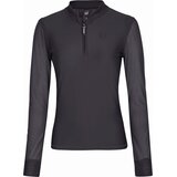 ESKADRON Majica z dolgimi rokavi in polovično zadrgo REFLEXX, deepgrey - M Cene