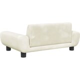  Krevet za pse krem 70 x 45 x 33 cm baršunasti | shoptok.hr