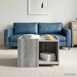  Kava Stol Siva sonoma 50,5 x 50 x 33 cm Konstruirano drvo | shoptok.hr