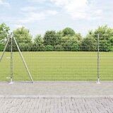  Euro Ograda s Betonskom Podlogom 10 x 1,2 m Srebrna | Eponuda.com