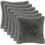 Presvlaka za jastuk 6 pcs HEERLEN Svjetlosiva 45 x 45 cm | shoptok.hr