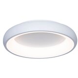 Trio Leuchten Sodobna stropna svetilka bela 45 cm, vključno z zatemnljivo LED - Cardona | Shoptok.si