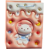 Teddy Bear Paper Gift Bag Pastel Colors 23 x 18 x 10.5 cm | Shoptok.si