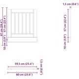  Plošča za pomivalni stroj Lucca rjavi hrast inženirski les, (21831388) | Shoptok.si