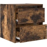  Zidni noćni ormarići 2 kom dimljenog hrasta 38x34x40 cm | Eponuda.com