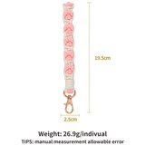 INF Stilska vrvica za telefon s tačko mačke Pink, (21741466) | Shoptok.si