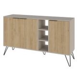 Hanah home clara - sandstone, oak sandstoneoak console | ePonuda.com