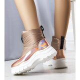Gemre Golden lacquered snow boots Leonel | Shoptok.si