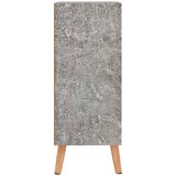  Komoda siva boja betona 60 x 30 x 72 cm od konstruiranog drva | Eponuda.ba