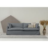 Scandic Temno siva sedežna garnitura 244 cm Horn – | Shoptok.si