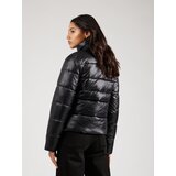 Calvin Klein Jeans Prehodna jakna črna / bela | Shoptok.si