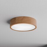  Plafonsko svetlo za kupatilo sa senzorom CLEO 3xE27/24W/230V, prečnika 37,5 cm, IP54, hrast | Eponuda.com