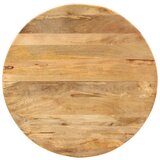 Maison Chic Jedilna miza - Kuhinjska miza - Jedilni stol Ø110x78 cm trden mangov les in jeklo, (21715300) | Shoptok.si