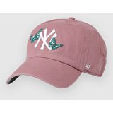 47 Brand MLB NY Yankees Icon Alt '47 Clean Up Kapa s šiltom mauve Cene