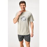 Gino Pamučna pidžama Shark kratka | shoptok.hr