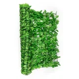 FENCY DARK IVY, SVETLO ZELEN BRŠLJAN, ZAŠČITNA OGRAJA PRED POGLEDI, ZAŠČITA PRED VETROM, 300 X 100 CM