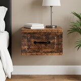  Noćni ormarić za montažu na zid Staro drvo 34,5 x 33 x 20 cm | shoptok.hr