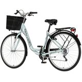 Venssini bicikl fashion grace 28" alu 17" v-brake 6 brzina 155-178cm (s/m) tirkiz 1282112 | Eponuda.com
