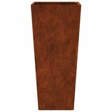  Vrtna sadilica antracit 35x35x75 cm Pohabani čelik | shoptok.hr