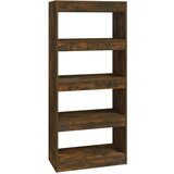 Maison Chic Knjižna omara - Knjižni regal dim. hrast 60x30x135 cm konstruiran les, (21724871) Cene