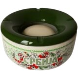  Velika okrugla pepeljara Srbija, Suvenir, Muški poklon, Zelena | Eponuda.com