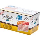 Schesir multipak cat - piletina i pirinač 6x50g - 300g Cene