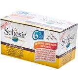 Schesir multipak cat - piletina i pirinač 6x50g - 300g cene