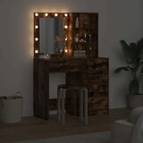  Toaletni stol 2 kom. Smeđa 50 x 41 x 135 cm Konstruirano drvo | shoptok.hr