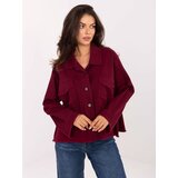 RUE PARIS Shirt-IT-KS-FL5779.87-burgundy Cene