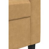 vidaXL Sedežna garnitura 2-delna z blazinami rjav žamet | Shoptok.si