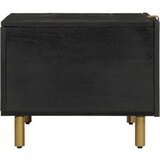  Stolić za kavu crni 80 x 50 x 40 cm od konstruiranog drva | shoptok.hr