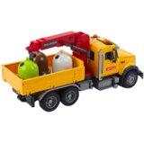 Kamion za sortiranje otpada za igru - crveno/žuti | shoptok.hr