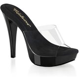 Pleaser USA Pleaser Cocktail-501 Clr/Blk 38 | shoptok.hr