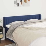  Uzglavlje s ušima plavi 203x16x78/88 cm od tkanine | shoptok.hr