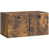 TV ormar za zid 59,5 x 31 x 30 cm Dimljeni hrast | shoptok.hr