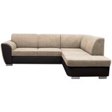 MID.YOU KOTNA SEDEŽNA GARNITURA, velur temno rjava, bež | Shoptok.si